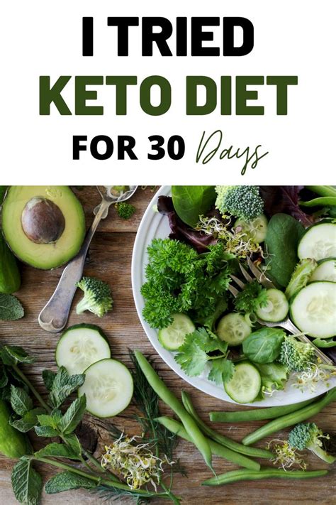I Tried the Ketogenic Diet for 30 Days .